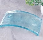 8x8x4 Crystal Glass Block Super Clear Decorative Glass Striped Engraved